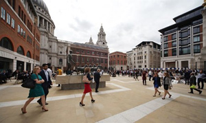 Paternoster Square gets the JPC Cleaning treatment